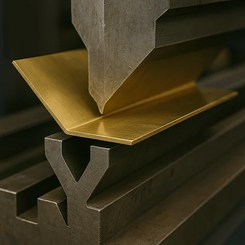 Гибка латуни